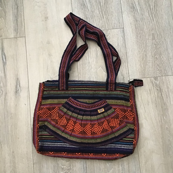 Handbags - Mexican Woven Shoulder Bag imported from Mexico